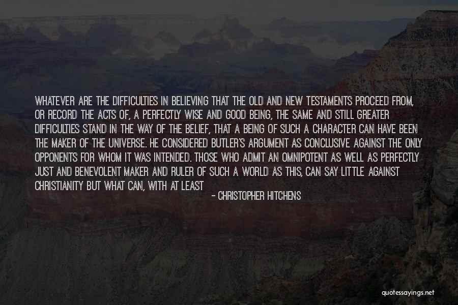 Old But Wise Quotes By Christopher Hitchens