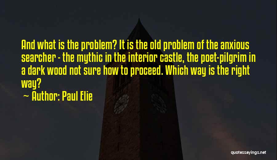 Old Castle Quotes By Paul Elie