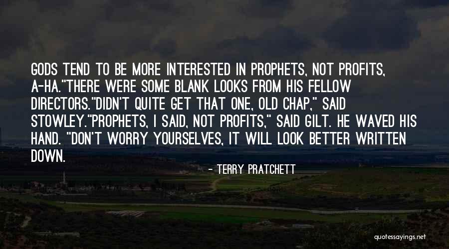 Old Chap Quotes By Terry Pratchett