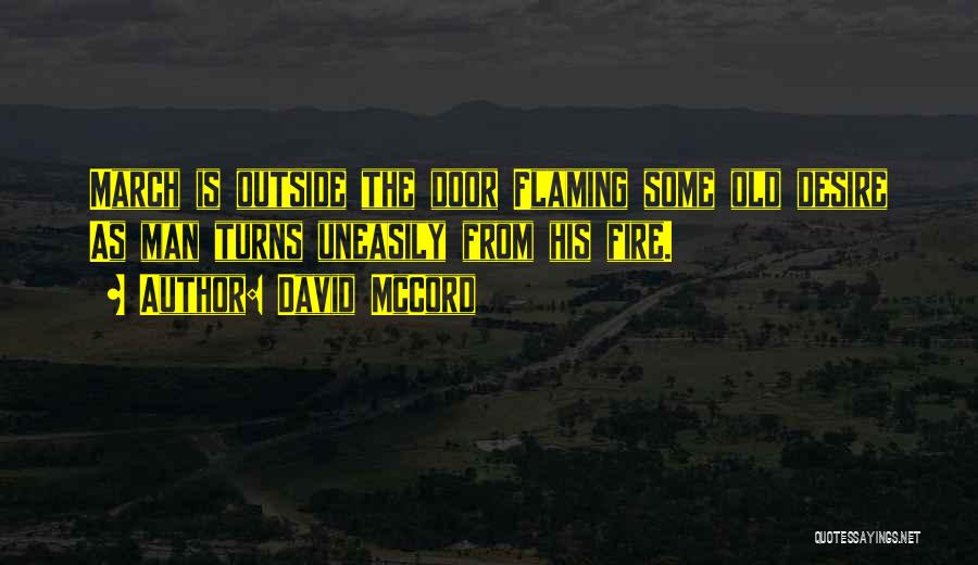 Old Doors Quotes By David McCord
