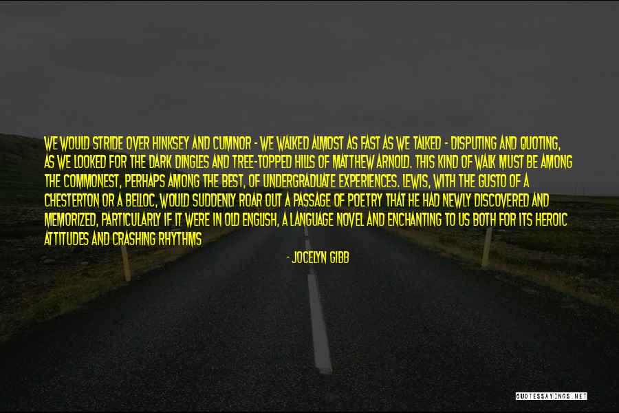 Old English Poetry Quotes By Jocelyn Gibb Old English Poetry Quotes By Jocelyn Gibb
