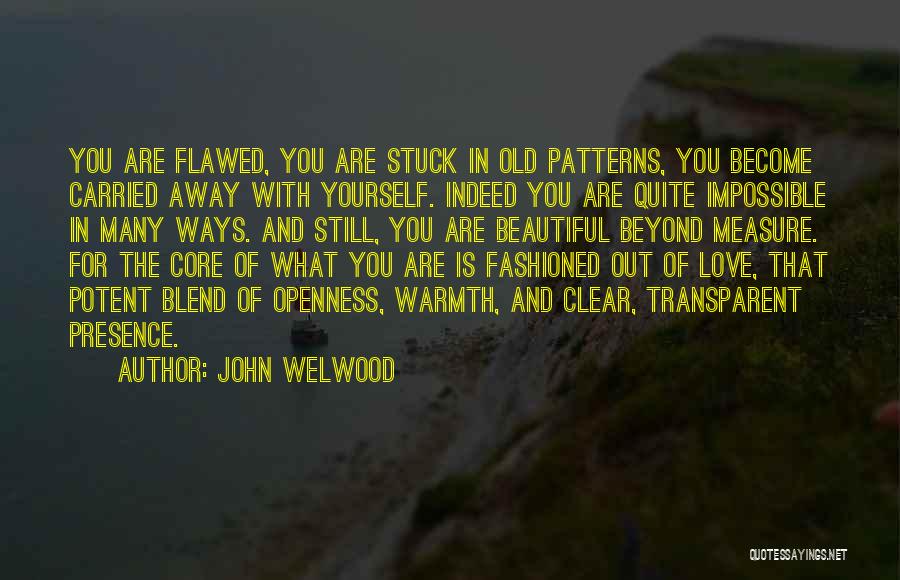 Old Fashioned Love Quotes By John Welwood