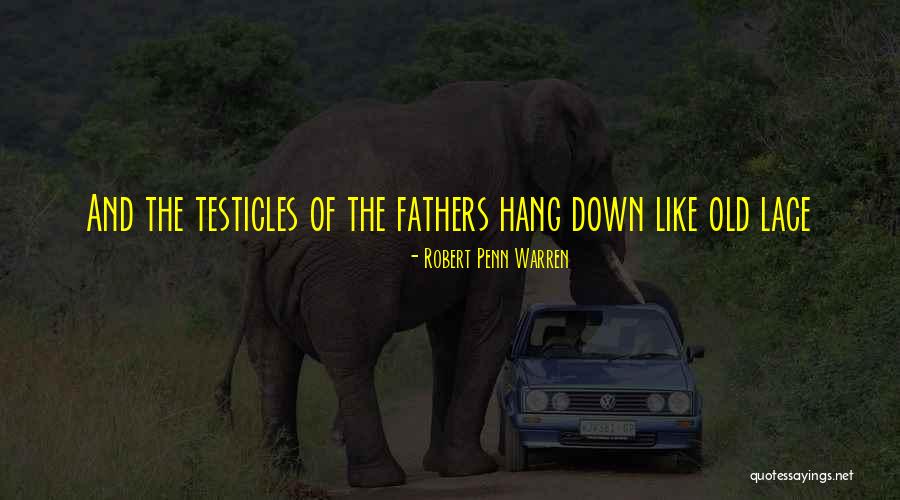 Old Fathers Quotes By Robert Penn Warren