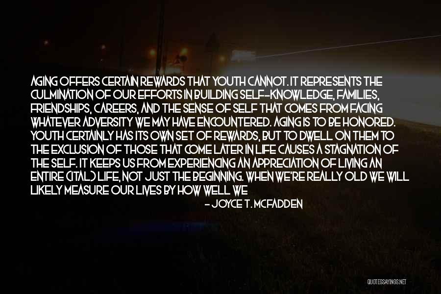Old Friendships Quotes By Joyce T. McFadden Old Friendships Quotes By Joyce T. McFadden