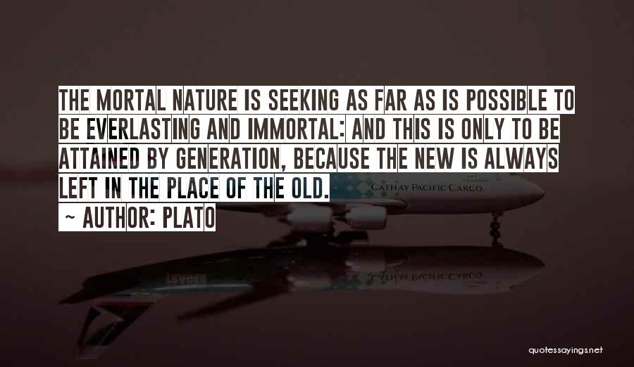 Old Generations Quotes By Plato