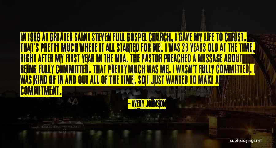 Old Gospel Quotes By Avery Johnson Old Gospel Quotes By Avery Johnson