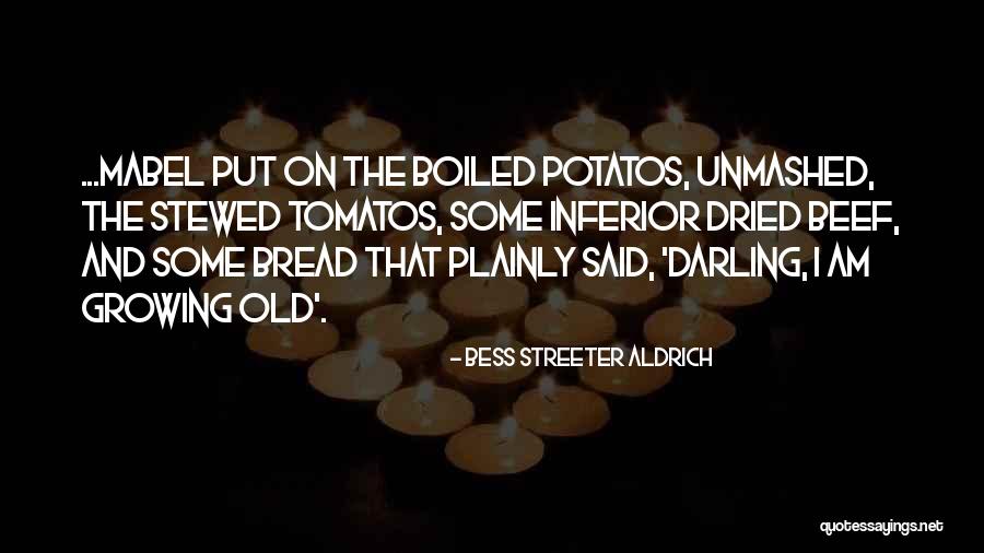 Old Growing Quotes By Bess Streeter Aldrich Old Growing Quotes By Bess Streeter Aldrich