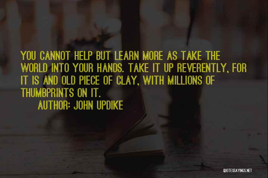 Old Hands Quotes By John Updike