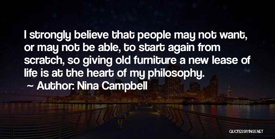 Old Is New Again Quotes By Nina Campbell
