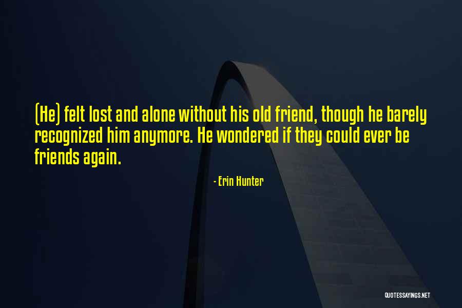 Old Lost Friends Quotes By Erin Hunter