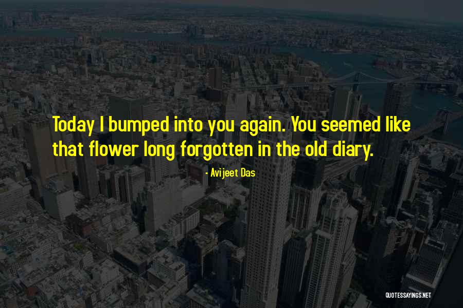 Old Love Memories Quotes By Avijeet Das