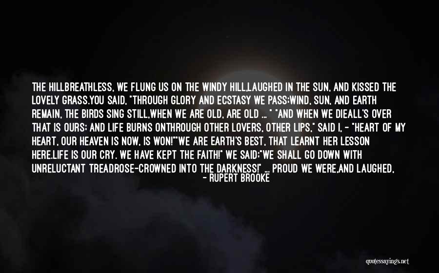 Old Love Poetry Quotes By Rupert Brooke Old Love Poetry Quotes By Rupert Brooke