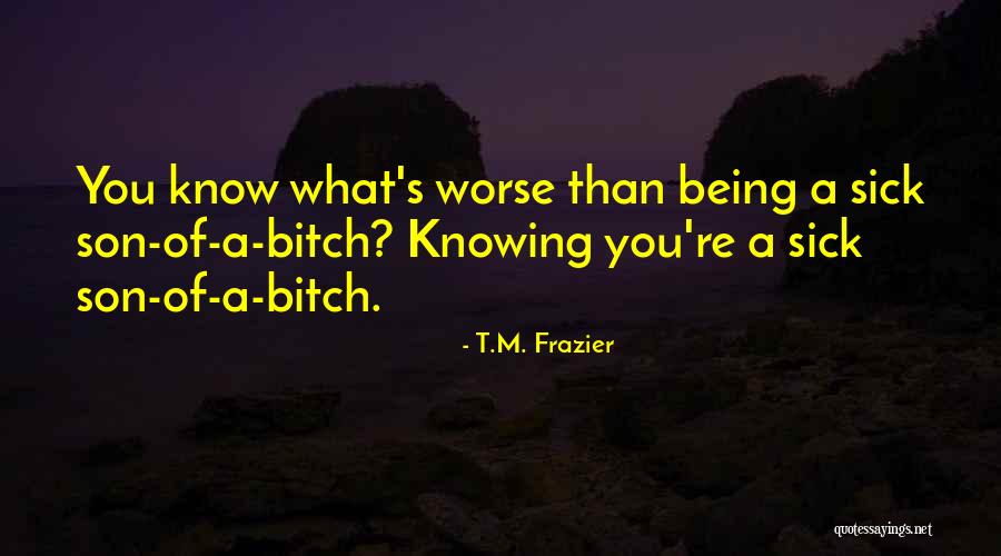 Old Maid Syndrome Quotes By T.M. Frazier Old Maid Syndrome Quotes By T.M. Frazier