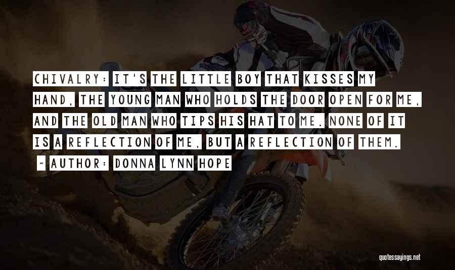 Old Man And The Boy Quotes By Donna Lynn Hope