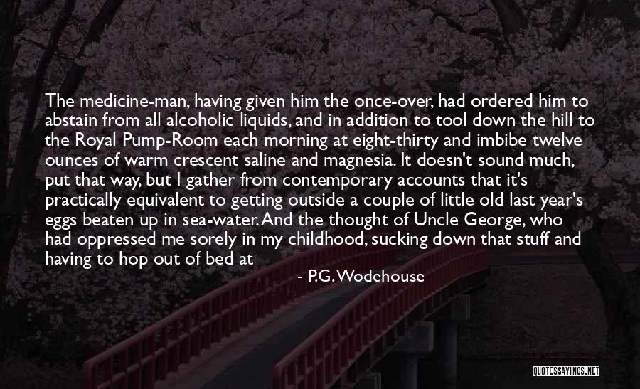 Old Man On The Sea Quotes By P.G. Wodehouse Old Man On The Sea Quotes By P.G. Wodehouse