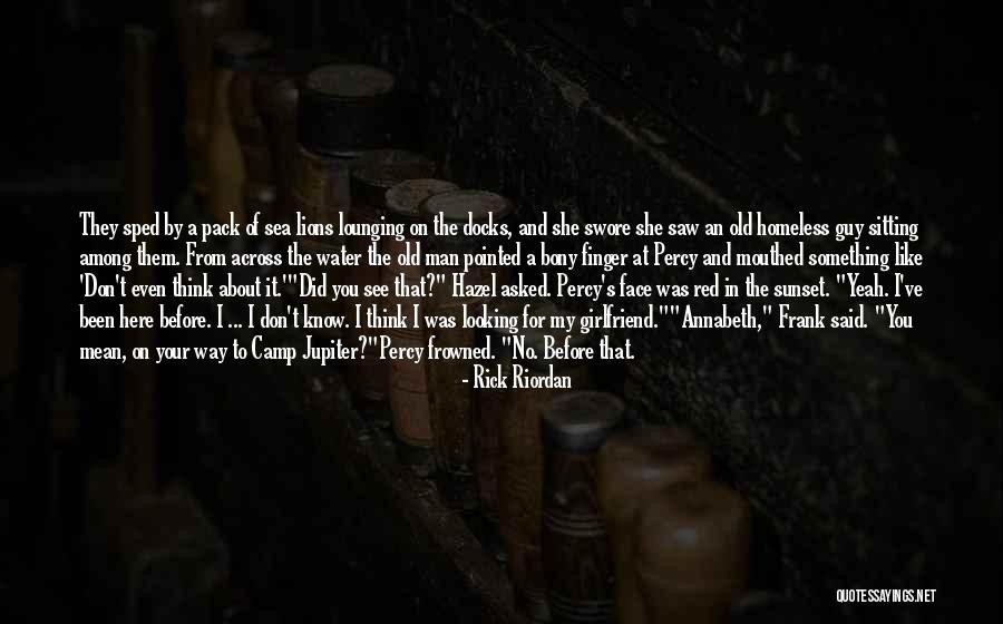 Old Man On The Sea Quotes By Rick Riordan