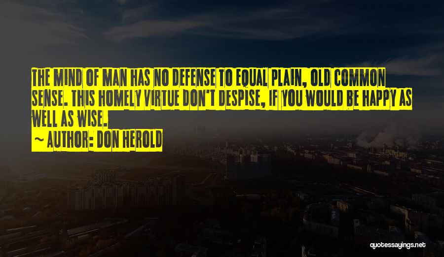 Old Man Wise Quotes By Don Herold