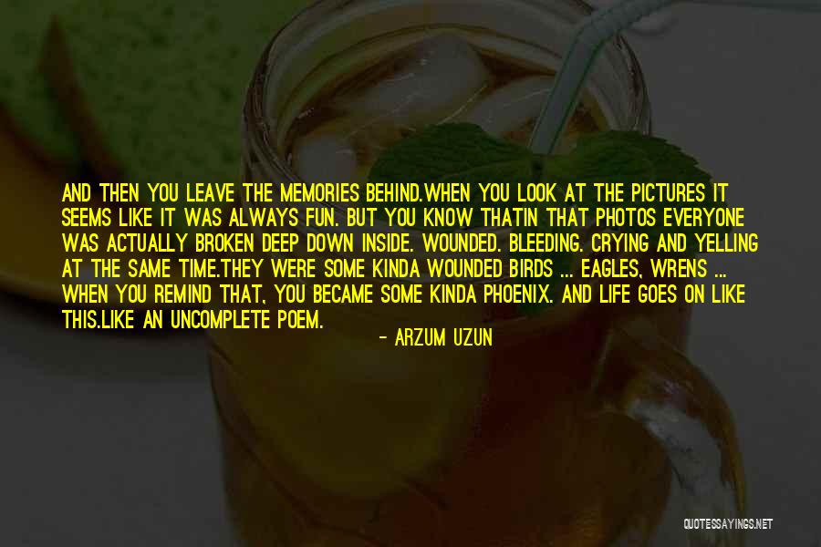 Old Memories Quotes By Arzum Uzun