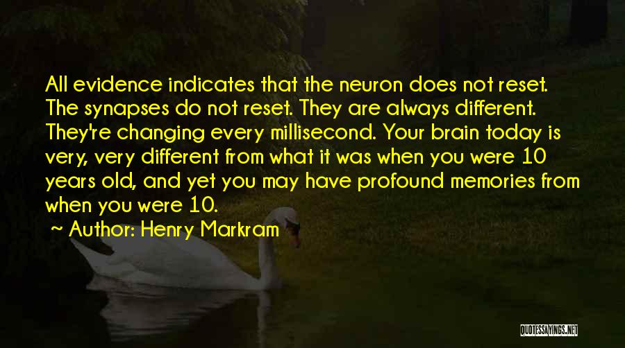 Old Memories Quotes By Henry Markram