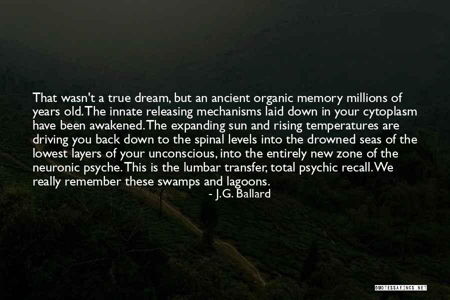 Old Memory Recall Quotes By J.G. Ballard Old Memory Recall Quotes By J.G. Ballard