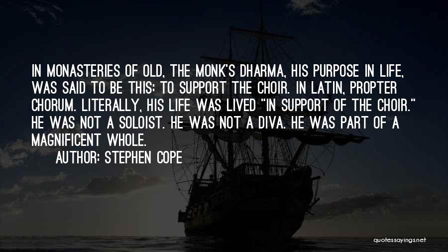 Old Monk Quotes By Stephen Cope