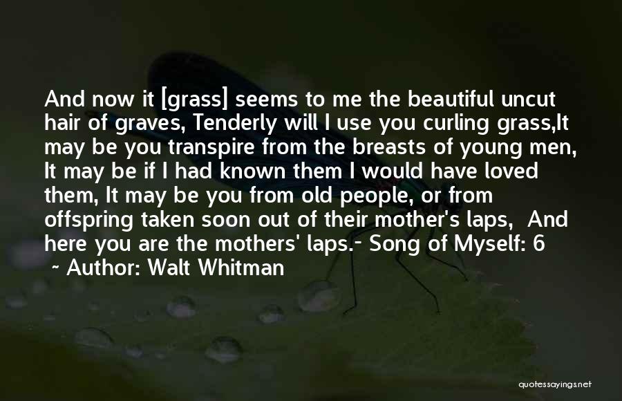 Old Mothers Quotes By Walt Whitman