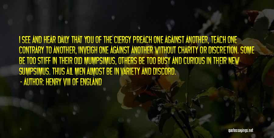 Old New England Quotes By Henry VIII Of England