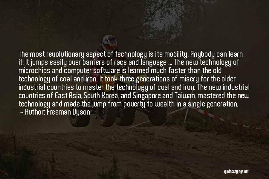 Old New Generation Quotes By Freeman Dyson