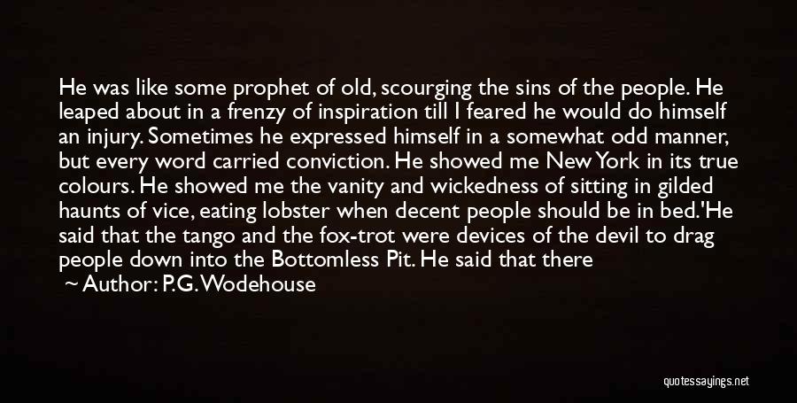 Old New York Quotes By P.G. Wodehouse
