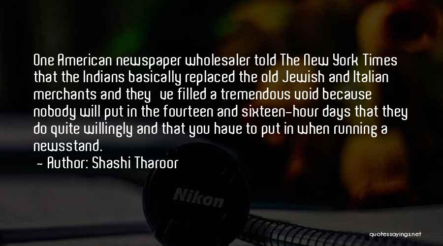 Old New York Quotes By Shashi Tharoor