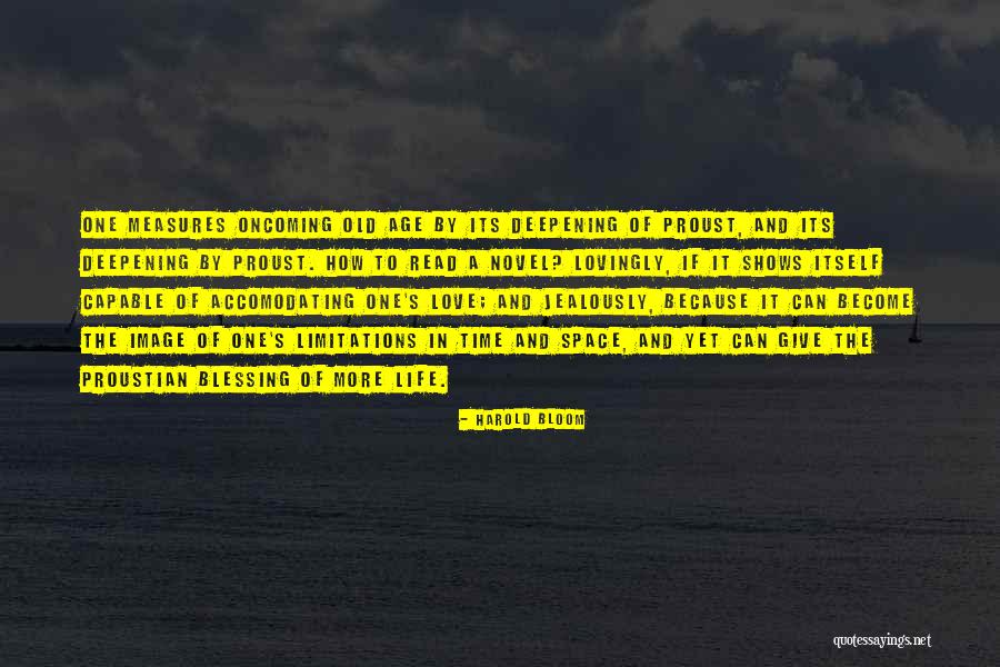 Old Novel Quotes By Harold Bloom Old Novel Quotes By Harold Bloom