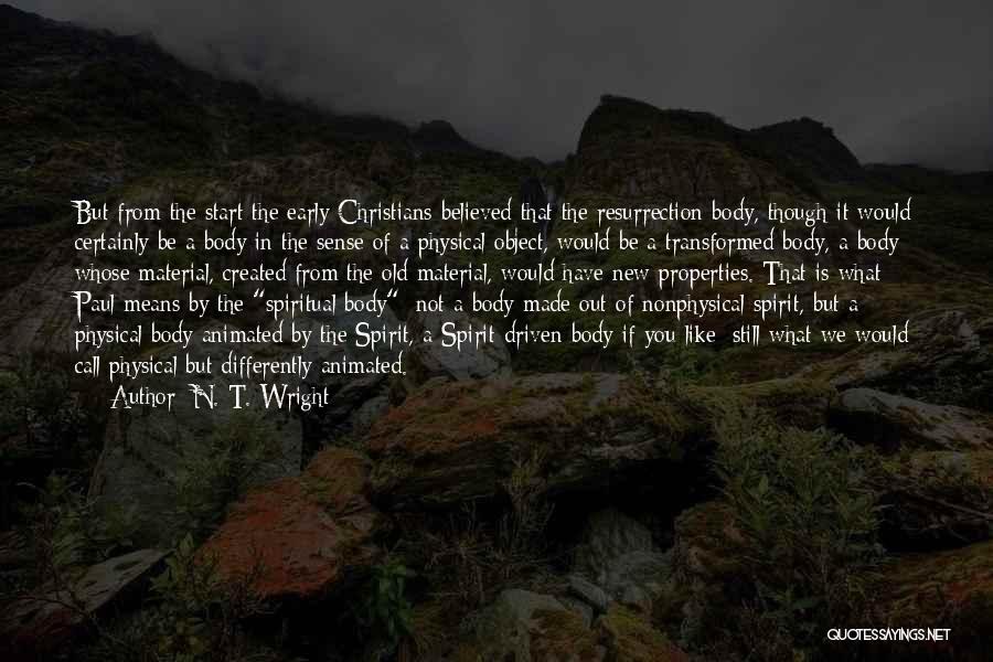 Old Object Quotes By N. T. Wright