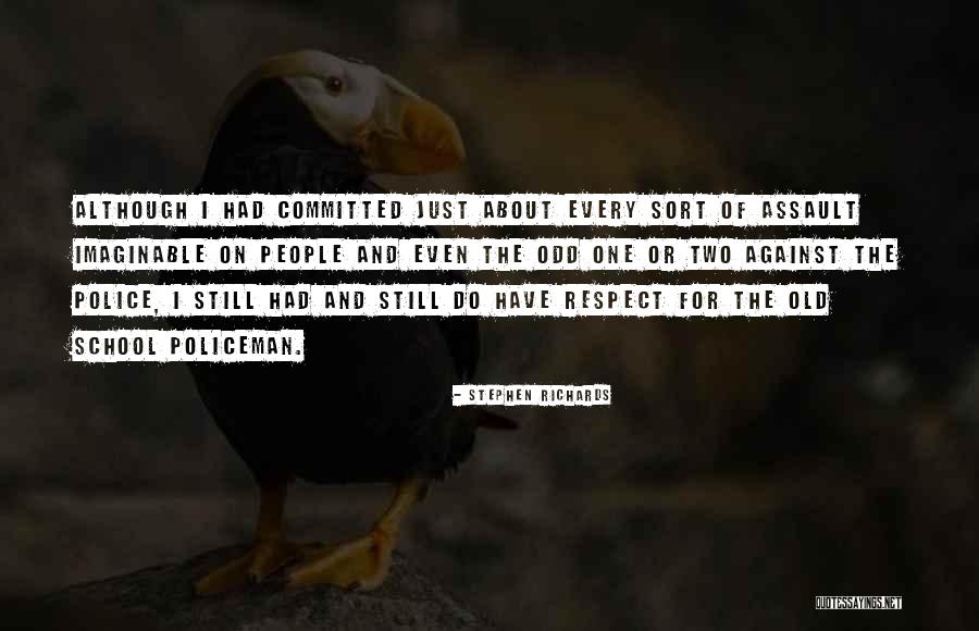 Old Odd Quotes By Stephen Richards