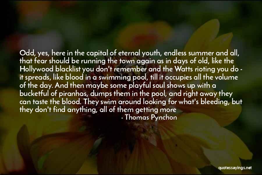 Old Odd Quotes By Thomas Pynchon