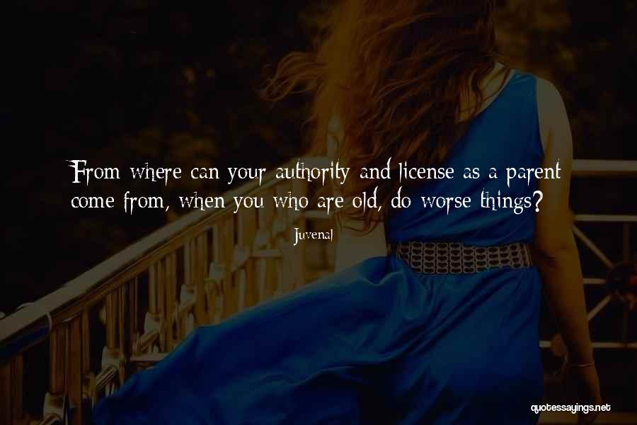 Old Parenting Quotes By Juvenal Old Parenting Quotes By Juvenal