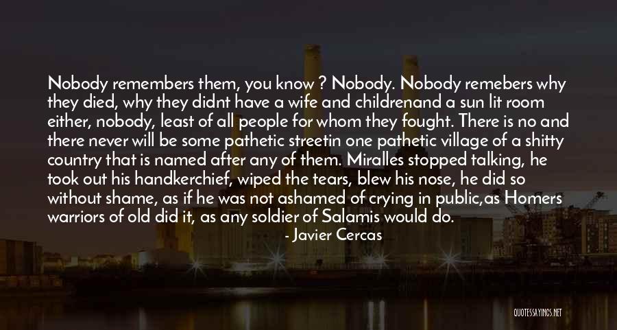 Old People Talking Quotes By Javier Cercas Old People Talking Quotes By Javier Cercas