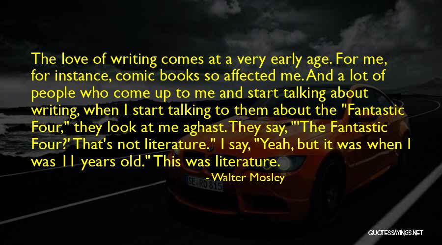 Old People Talking Quotes By Walter Mosley Old People Talking Quotes By Walter Mosley