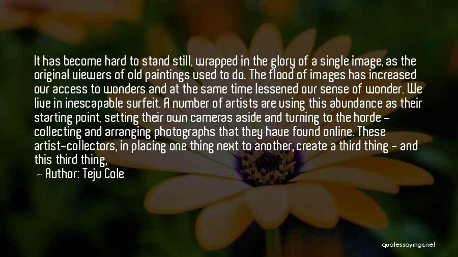 Old Photographs Quotes By Teju Cole