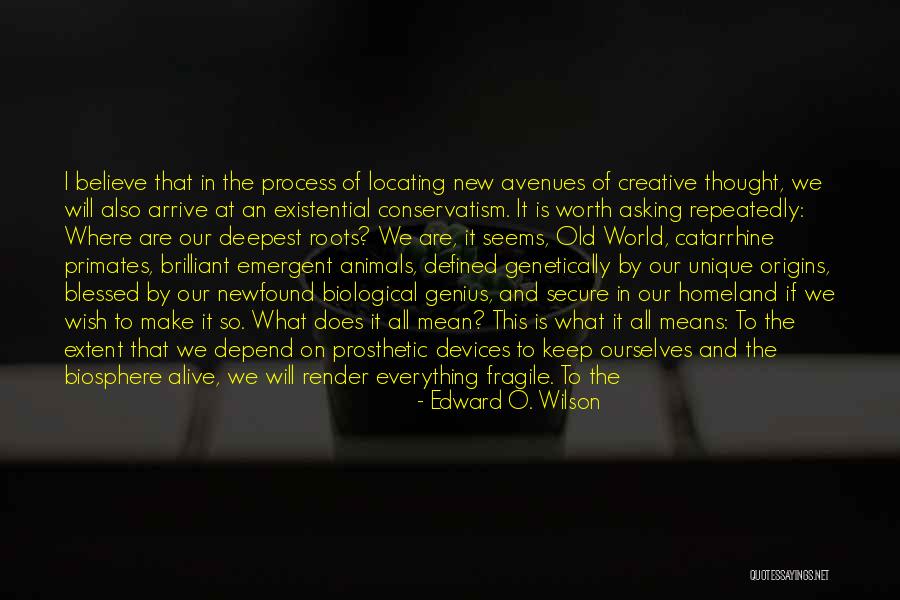 Old Progress Quotes By Edward O. Wilson Old Progress Quotes By Edward O. Wilson
