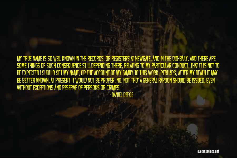 Old Proper Quotes By Daniel Defoe