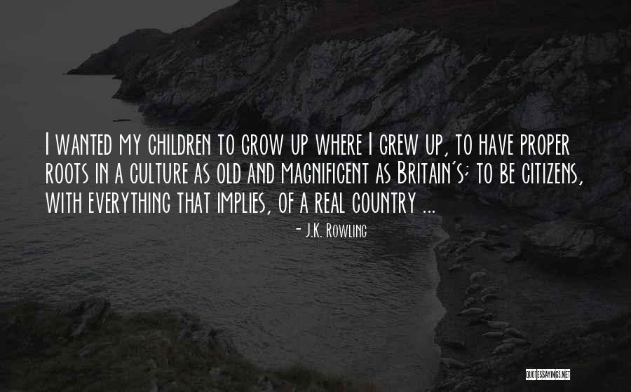 Old Proper Quotes By J.K. Rowling