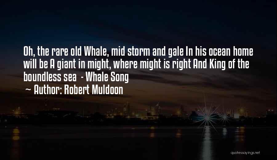 Old Sea Quotes By Robert Muldoon