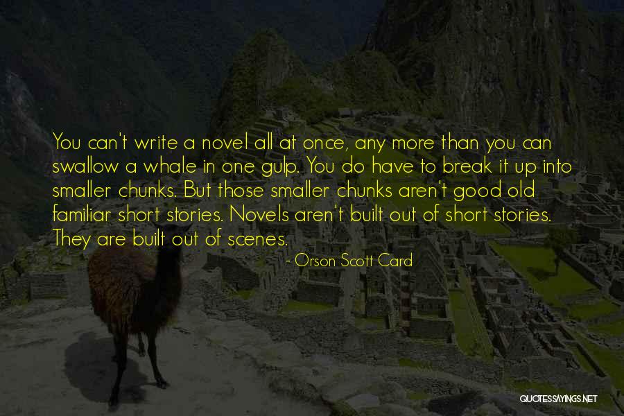 Old Short Quotes By Orson Scott Card Old Short Quotes By Orson Scott Card