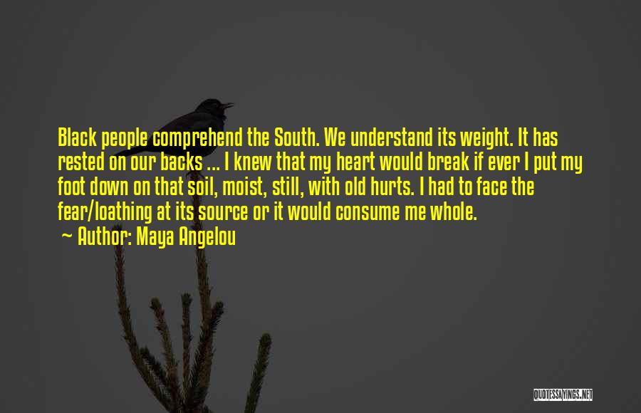 Old South Quotes By Maya Angelou