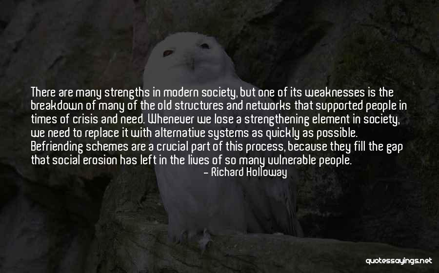 Old Structures Quotes By Richard Holloway