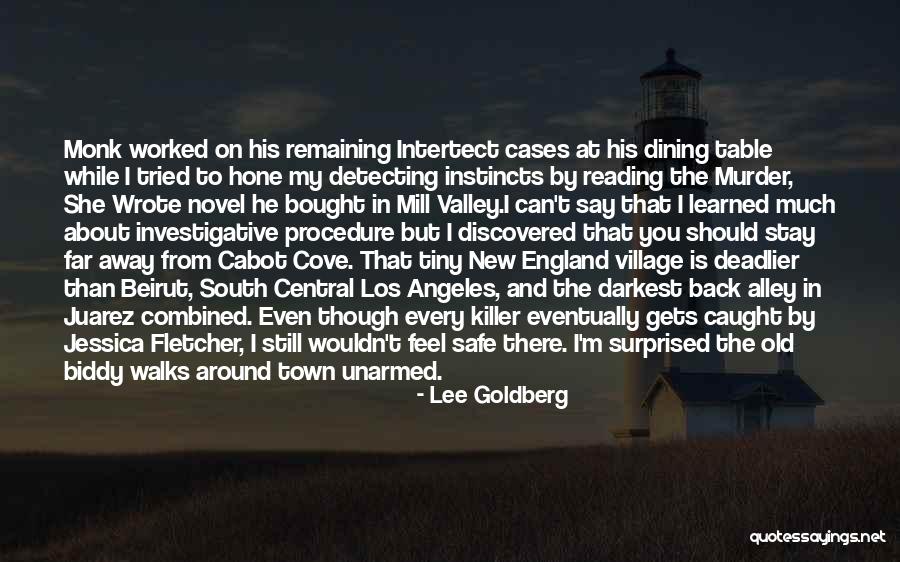 Old Surprised Quotes By Lee Goldberg Old Surprised Quotes By Lee Goldberg