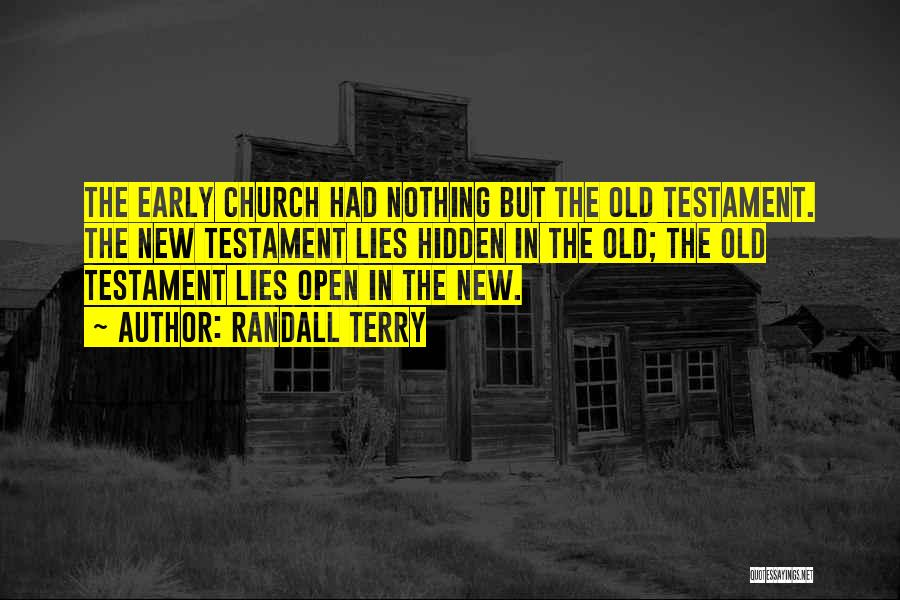 Old Testament Quotes By Randall Terry