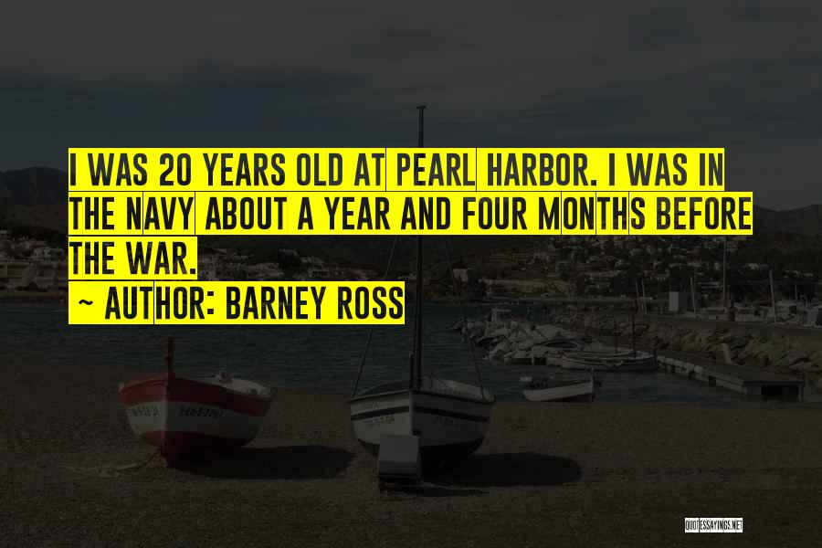 Old Us Navy Quotes By Barney Ross