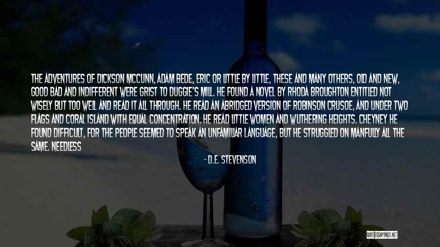 Old Version Quotes By D.E. Stevenson Old Version Quotes By D.E. Stevenson