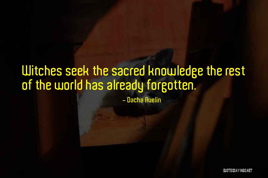 Old World Witchcraft Magick Quotes By Dacha Avelin